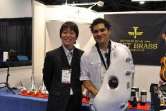 Eric Morones氏とNAMM SHOWにて。